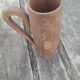 Vintage wooden vase