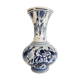 Vase de Delft décor d'un oiseau