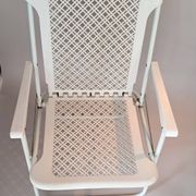 Two folding chairs 1960 Grand Soleil & Luigi Plebani Vintage.