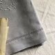 Antique sheet in pure linen yarn dyed in rain gray