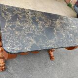 Cherry wood console from the 1830s