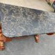 Cherry wood console table, circa 1830
