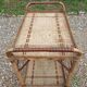Vintage rolling service 50 rattan