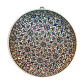 Plat ancien en céramique poterie, Maghreb probable Tunisie