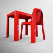 Ozoo 700 Chair and Desk by Marc Berthier for DAN, France, 1970s