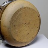 Marmite/bol à oreilles ancien XXe grès de Puisaye émaillé