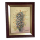 Cadre tableau huile sur toile "fleurs" signé Declercq