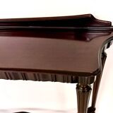 Ebonized Beech Console Table, Vintage 1960s Italian Design, Excellent