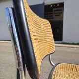 Marcel Breuer B32 chair in original cane signed Italy