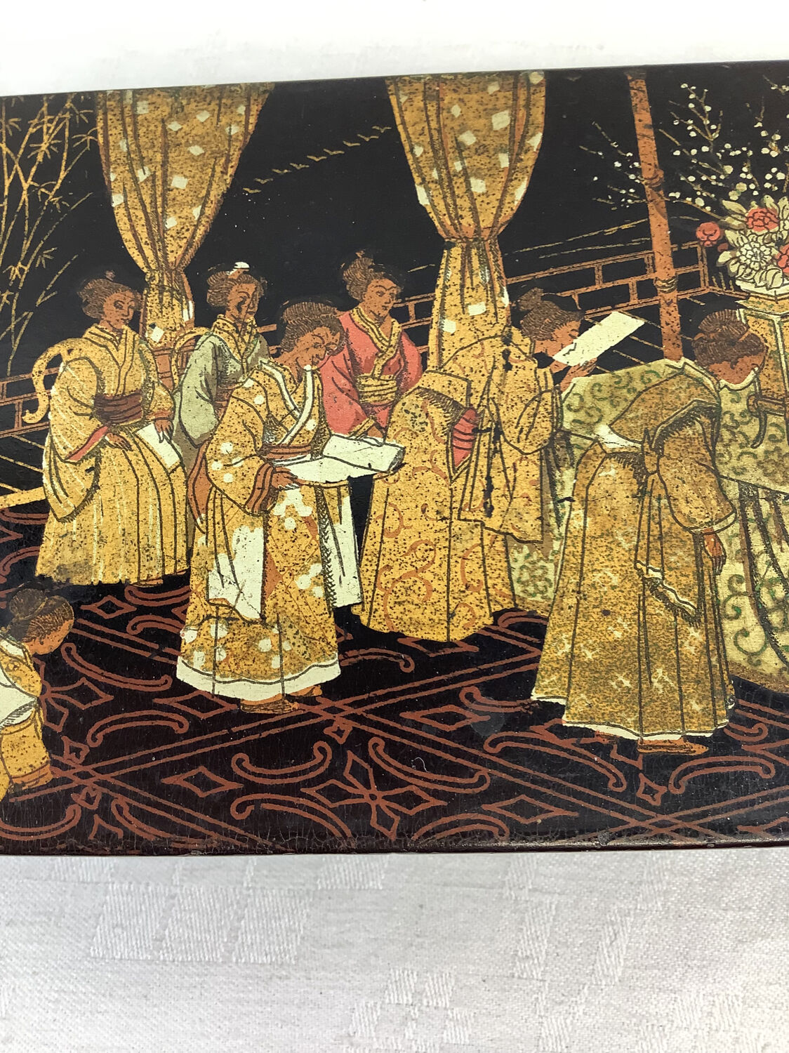 Japanese lacquered box