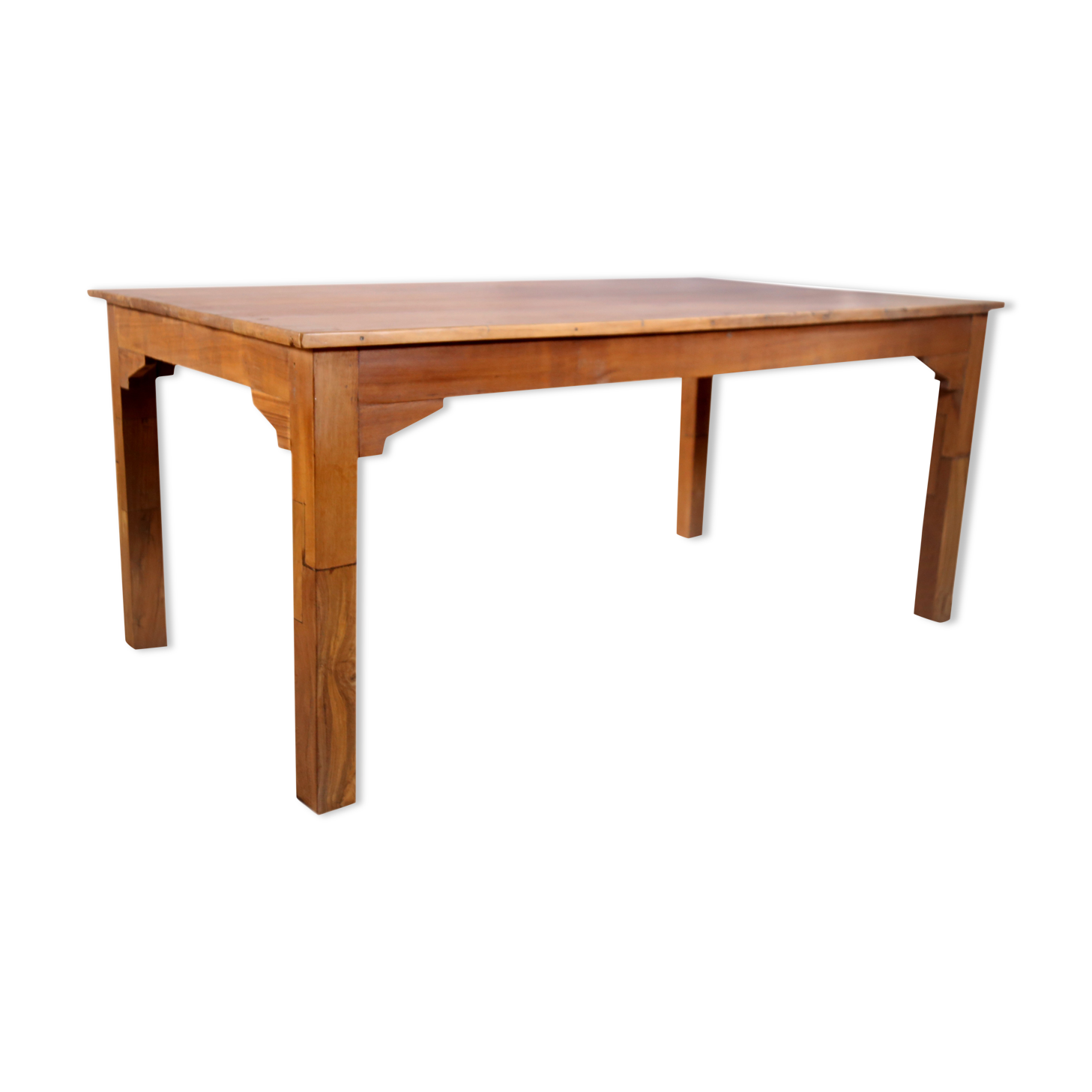 old Burmese teak farm table