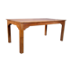 Table de ferme en teck birman ancien