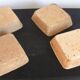 Set of four sandstone ramekins