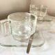 1 Joe Colombo “Arno” Coffee Cup & Saucer – Vintage Italian Modern Glass