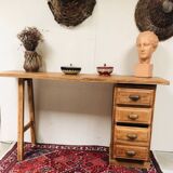 Old oak console