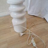 Vintage Dumler & Breiden Floor Lamp: German Pop Art Zebra Shade