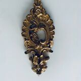 Gold wall candle holder