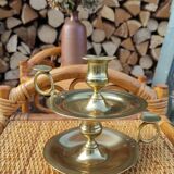 Pair of vintage candle holders