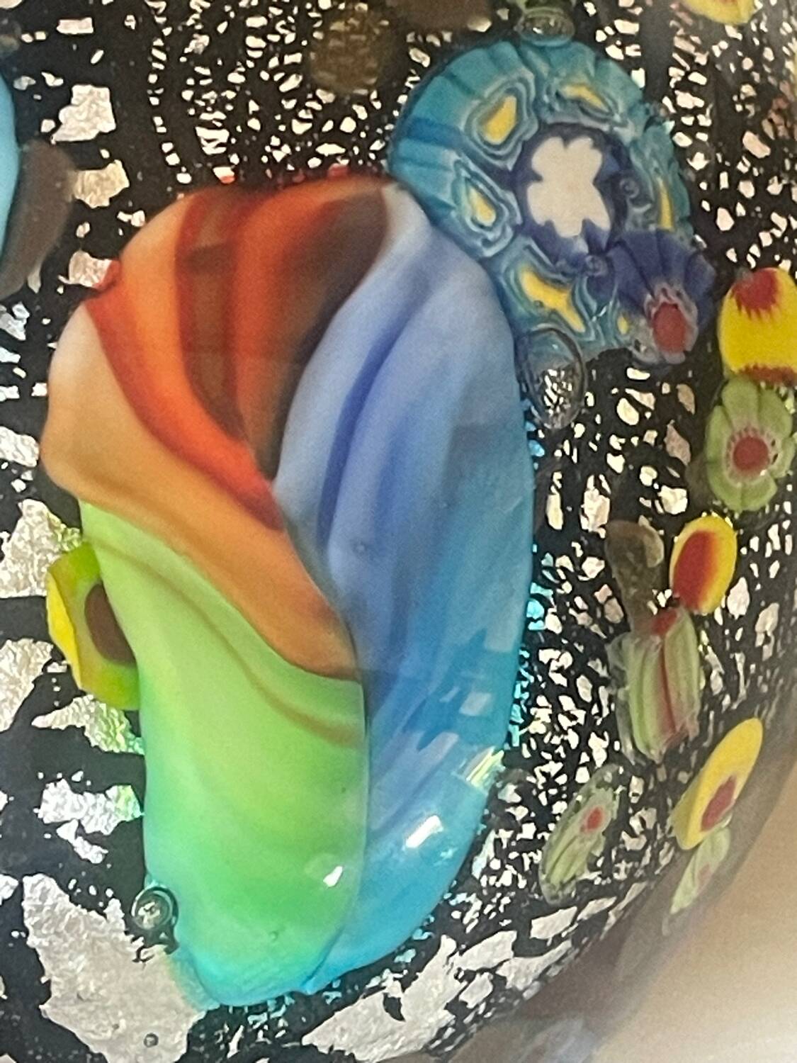 Murano millefiori vase circa 1950