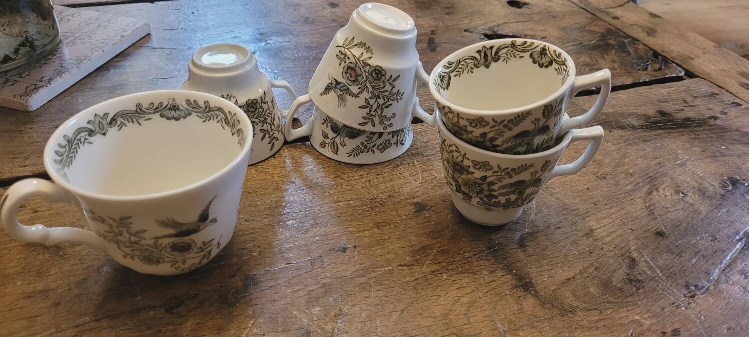English ceramic cups