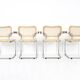 Ensemble de 4 Chaises Style B32 par Marcel Breuer