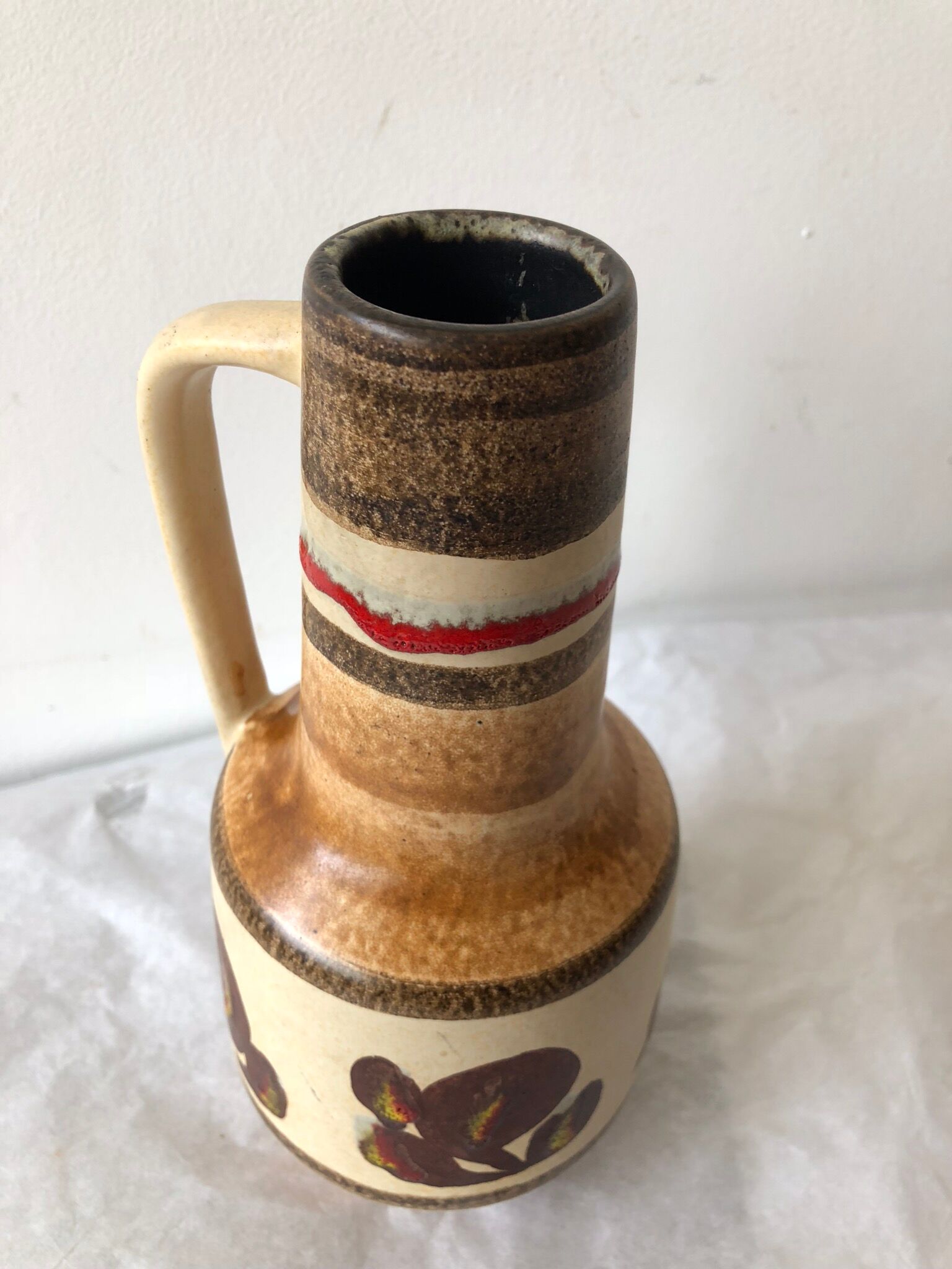 Vase ceramic vintage West Germany