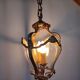 Suspension en bronze vintage