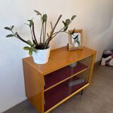 Vintage display cabinet from the 1960s