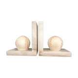 Pair of marble book ends