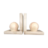 Pair of marble book ends