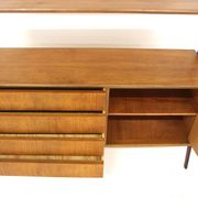 Bibliothèque scandinave en teck, Suède, 1960