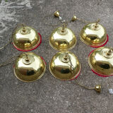 Bistro fringe pendant light, solid brass billiard table