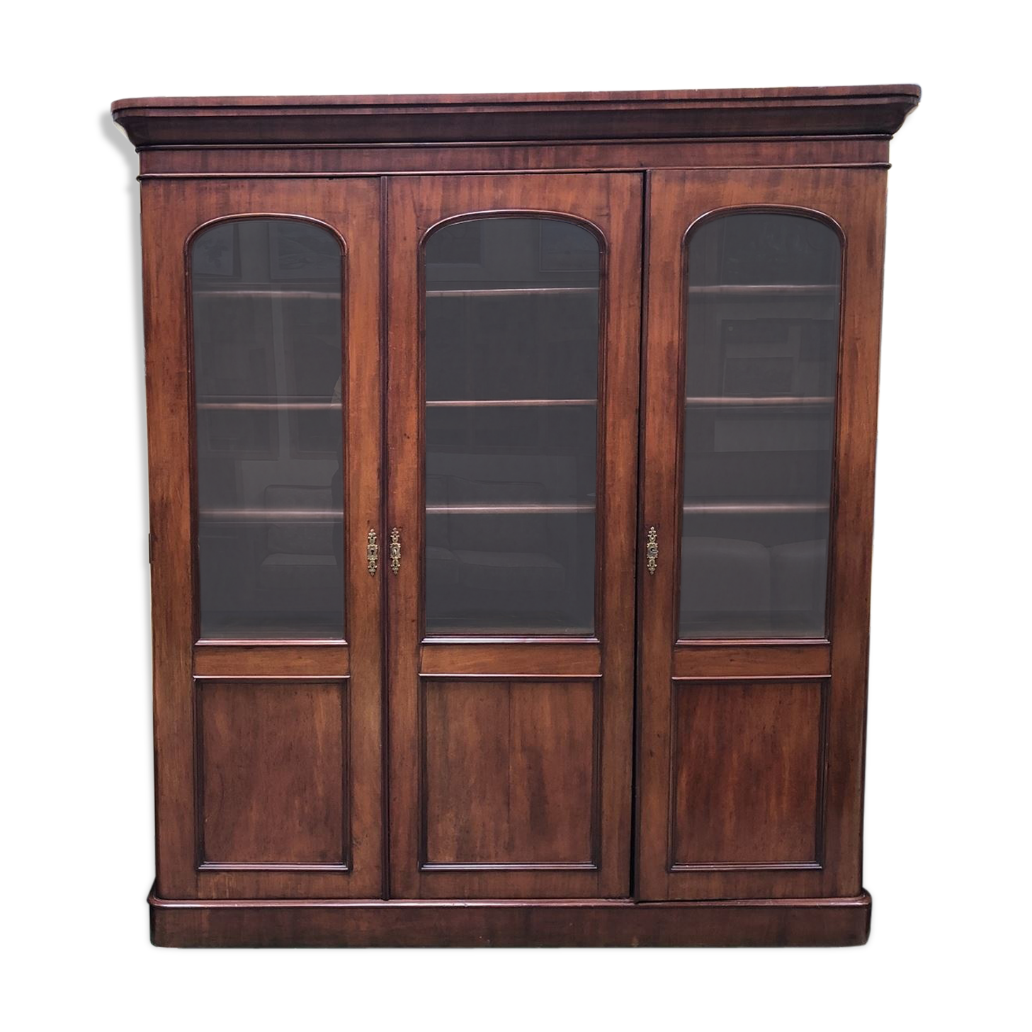 19th Century mahogany library