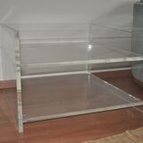 Table basse plexi années 70'
