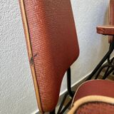 Chaise fauteuil tubulaire années  50