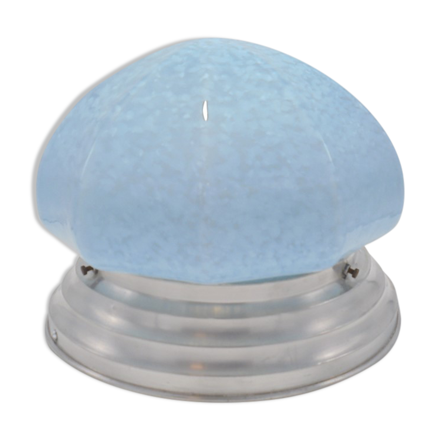 Speckled glass ceiling light