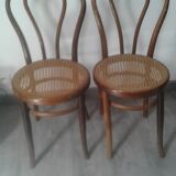 Set of 2 chairs cannees J & J Kohn Austria