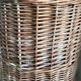 Vintage wicker basket 73cm