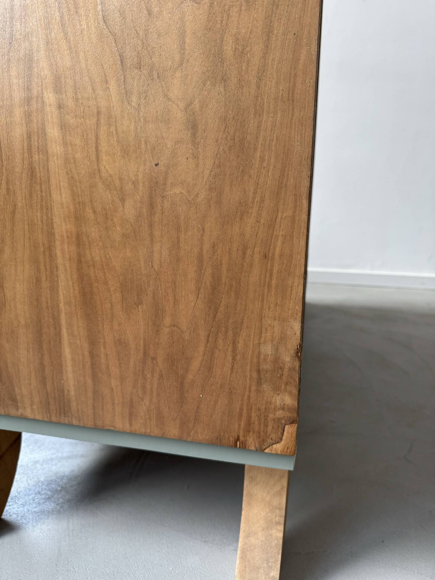Asymmetrical Art Deco wardrobe
