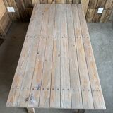 Trestle coffee table