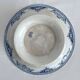 Low iron earthenware compote dish with Gien eagle decoration
