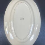 Oval iron earth dish HBCM Reine model