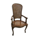 Fauteuil Louis XV canné