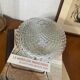 Vintage wall light ceiling fixture transparent glass 1970s 1980s