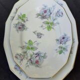 2 porcelain oval dishes