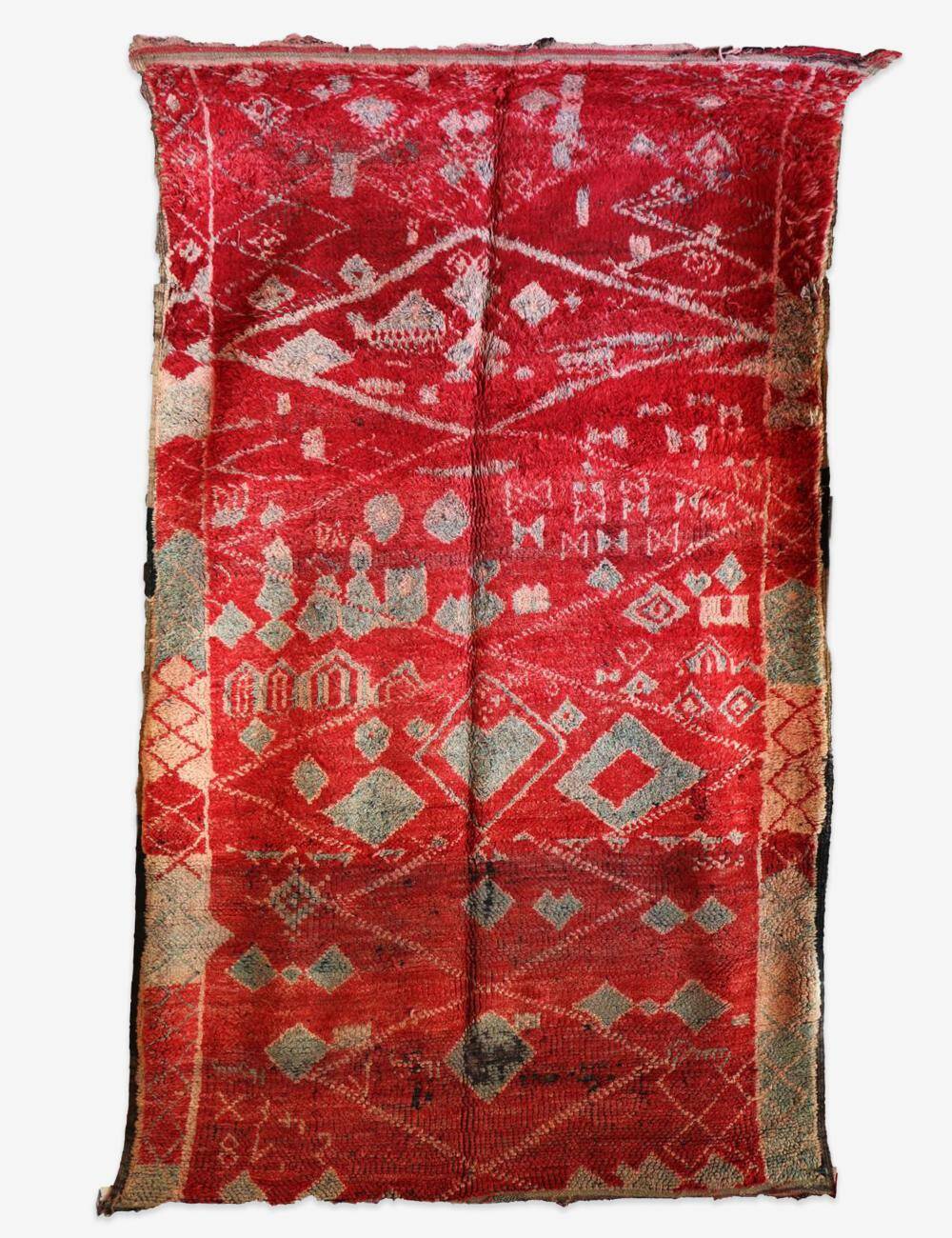 Vintage Moroccan Rug - 365 x 213 cm