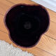 Large multicoloured lava vase