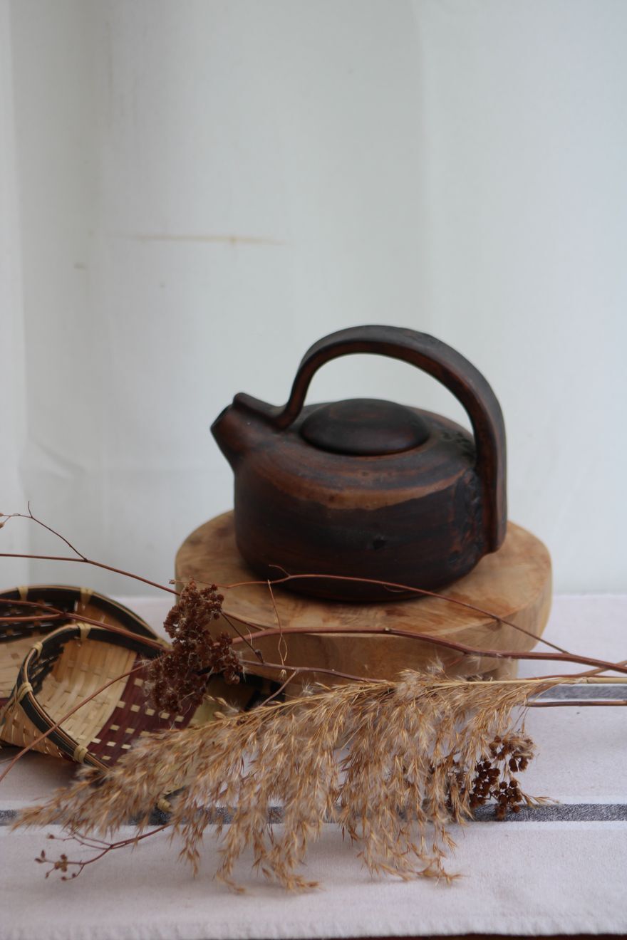 Sandstone teapot