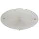 Round Murano glass ceiling light by Hillebrand, Germany, 1970s.