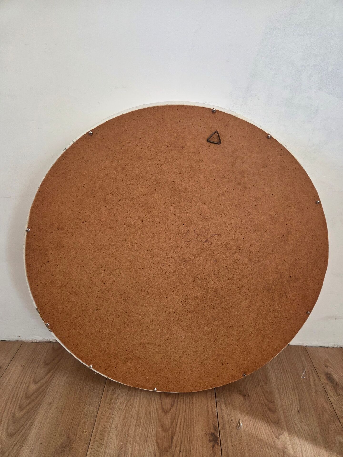 Miroir vintage en bois laqué
